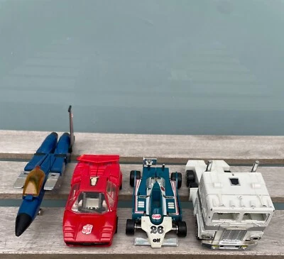 Vintage 1980 - 1984 Transformers G1 Autobot Hasbro Takara lot of 4 - Image 1 of 4