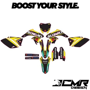 Kit Adesivi Grafiche Suzuki RMZ 250 450 2014 2015 2016 2017 Decalcomanie Cross - Picture 1 of 1