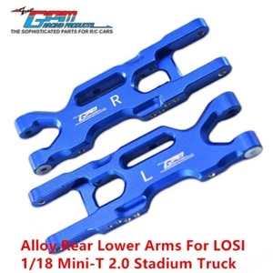 GPM Alloy Rear Lower Arms LOS214003 For LOSI 1/18 Mini-T 2.0 Stadium Truck US - Picture 1 of 10