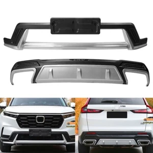 Fits for Honda CRV CR-V 2023 2024 2PCS Front and Rear Bumper Cover Trims Set - Picture 1 of 19