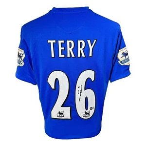 Maglia da calcio John Terry Chelsea BAS COA firmata blu Nike - Foto 1 di 5