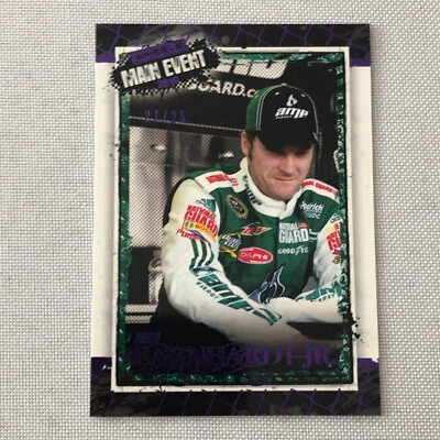 2010 Wheels Main Event Purple Parallel Nascar # 21/25 Dale Earnhardt Jr Racing - Image 1 of 4