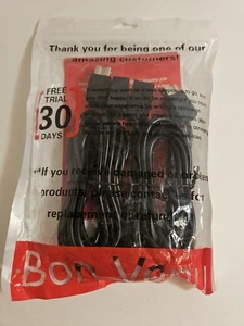 Bon Venu SNES Classic Controller Extension Cable 3M/10ft 2-PACK Nintendo (H) - Picture 1 of 6