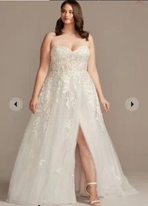 wedding dress size 18w - Picture 1 of 5