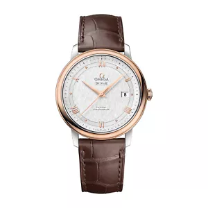 LEDER FALTARMBAND m. OMEGA STYLE SCHLIESSE FÜR ALLE OMEGA UHREN 20mm 22mm - Bild 1 von 26