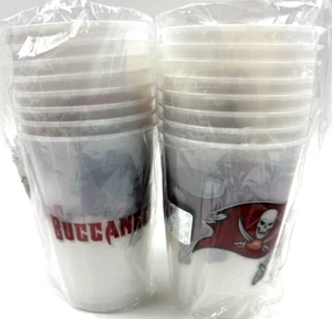 Tampa Bay Buccaneers NFL Football Sports Party Plastic Cups 16 count - Picture 1 of 6