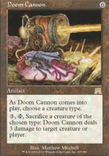 Doom Cannon - Foil ~ Moderately Played Onslaught MTG Magic UltimateMTG Artifact  - Image 1 of 1