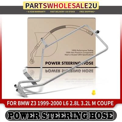 Power Steering Return Hose Assembly for BMW Z3 1999-2000 2.8L 3.2L Cooler Tube - Image 1 of 4