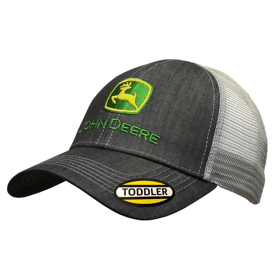 John Deere Kinder Mesh Cap Grau 2021 Basecap Mütze Kappe Hut Baseball Jungen