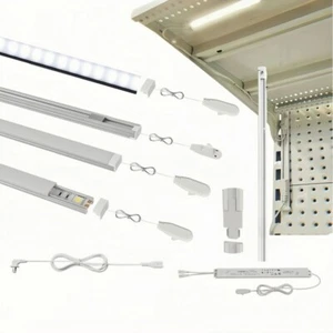 TITATEC gondola shelving LED lights kit 4pcs 36"size bars,LED driver,accessories - Picture 1 of 10