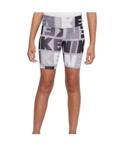 Nike Girl's DriFit One Bike Shorts (Little Kids/Big Kids) Light Smoke - Picture 1 of 1