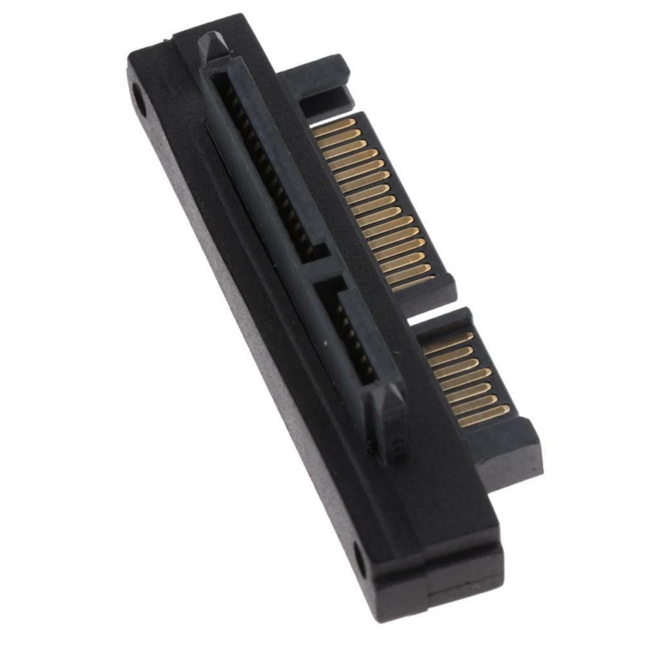 Convertitore adattatore di estensione da SATA 22 pin maschio a SAS 7 + 15 pin - Immagine 1 di 4