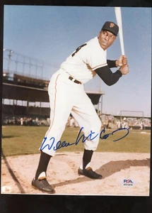 Willie McCovey HOF Giants 8x10 Autographed Photo PSA Authentic - Picture 1 of 1