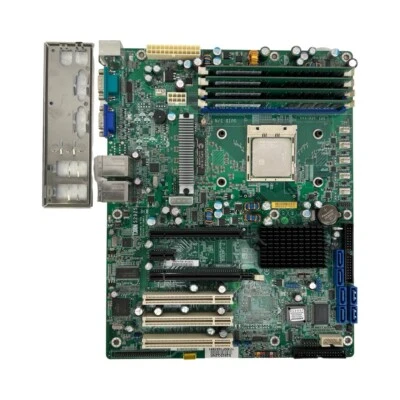 Tyan S2925 Tomcat Motherboard Socket AM2 8GB AMD Opteron CPU TESTED w/ I/O - Image 1 of 4