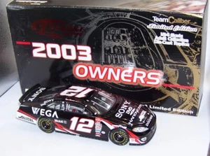 1:24 TEAM CALIBER OWNERS 2003 #12 ALLTEL SONY VEGA RYAN NEWMAN SAMPLE PROTOTYPE - Picture 1 of 11
