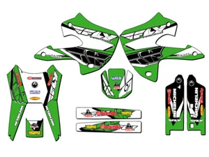 Kit de gráficos KLX 300 13 FLY 1997-2008 verde Senge compatible con Kawasaki - Imagen 1 de 10