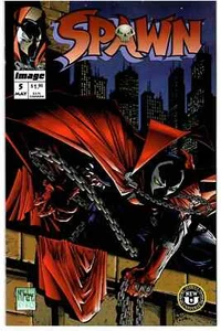 Spawn #5 - 2nd printing -Curse of Sherlee Johnson 1:10 facsimile reprint 1st app - Imagen 1 de 1