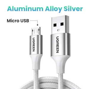 Ugreen Micro USB Cable 3A Fast Charging USB Data Cable For Samsung Xiaomi HTC - Picture 1 of 10