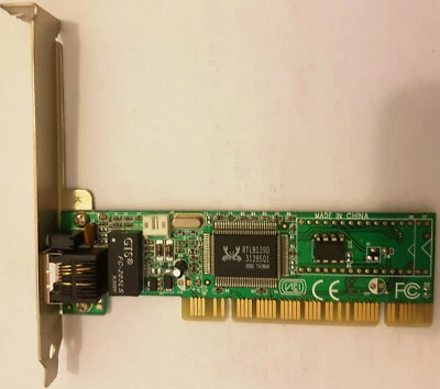 SCHEDA ETHERNET RETE REALTEK HN4L-NIK101W ETHERLINK 10/100 PCI 1x RJ45 - Immagine 1 di 3