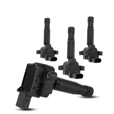 Bobina de encendido 4 piezas para Mercedes Benz W203 C230 Kompressor 2003-2005 0001502980 Foto 1 de 4