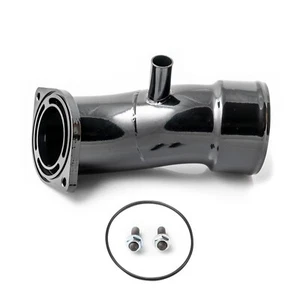 Rudy's 3.5" Black Turbo Intake Horn Kit For 2020-2024 GM 6.6L L5P Duramax Diesel - Picture 1 of 4