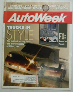 AUTOWEEK MARCH 18, 1991, UNREAD MAGAZINE, TRUCKS IN STYLE, AYRTON SENNA, UNREAD - Picture 1 of 12