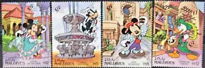 Maldivas Maldivas 1992 1703-06 Disney Dibujos Animados GRANADA 92 Alhambra Goofy MNH - Imagen 1 de 1