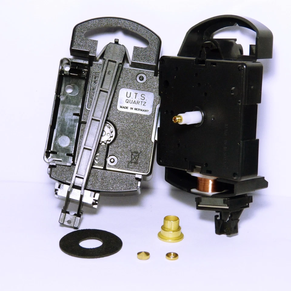 New UTS Quartz German Euroshaft Pendulum Clock movement mechanism 16mm shaft - Image 1 of 1