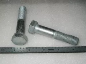 M16-2.0 X 80MM BOLTS HEX HEAD STEEL ZINC - 2 pcs - Picture 1 of 1