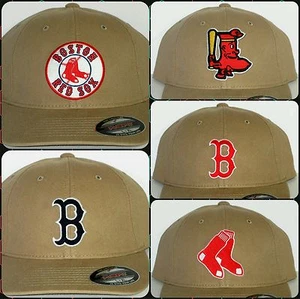 Boston Red Sox "FLEXFIT" CAP ✨HAT ✨CLASSIC MLB PATCH/LOGO ✨5 Styles 3 Sizes ✨NEW - Picture 1 of 9