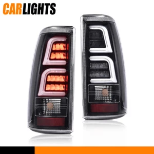 LED Tube Tail Lights Brake Lamps Fit For 1999-2002 GMC Sierra 1500 2500 3500 - Picture 1 of 9