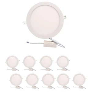 6inch LED Recessed Light 1 - 10 Pack 12W 18W Downlight 6''  8'' Round - Picture 1 of 14