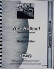 New Holland 852 Round Baler Operators Owners Manual