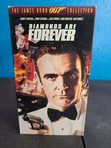 Diamonds Are Forever: James Bond 007 (VHS, 1995) Sean Connery, Guy Hamilton - Picture 1 of 5