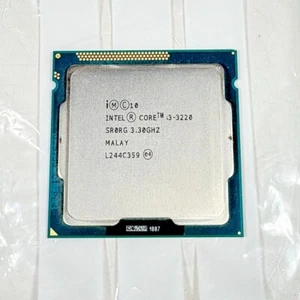 Intel Core i3-3220 SR0RG CPU Processor Dual-Core 3.30 GHz LGA1155 Socket - Picture 1 of 7