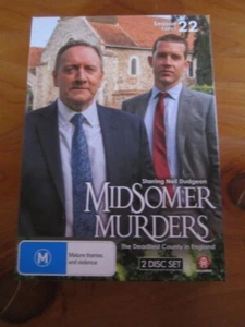 DVD MIDSOMER MURDERS SEASON 22 PART ONE BOX SET 2 DVD'S GREAT **MUST SEE *** - Picture 1 of 3
