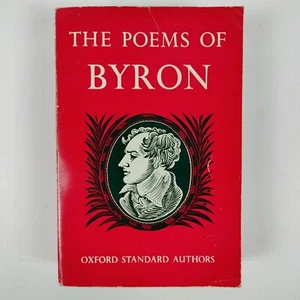 The Poems of Byron 1961 Vintage Oxford Authors Paperback Classic Poetry Book - Picture 1 of 13