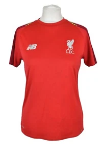 NEW BALANCE Liverpool FC red Football Shirt size M Boys Short Sleeves Sports - Picture 1 of 4