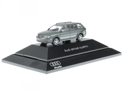 Audi A6 C6 Allroad Quattro Hochland verde modello di auto 947001 Rietze 1:87 - Immagine 1 di 4
