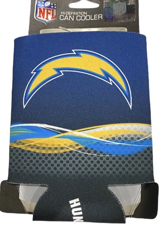 Los Angeles Chargers Navy Hi Def Can Holder Cooler Cover