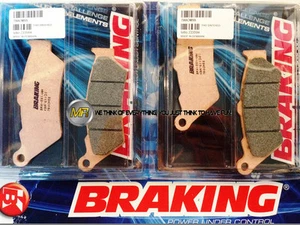 PARA DUCATI GT 1000 2007 07 JUEGO PASTILLAS DE FRENO DELANTERO SINTERIZADAS BRAK - Imagen 1 de 1