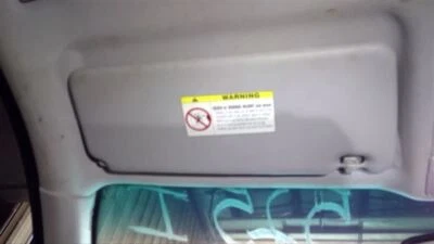 Parasol de conductor de vinilo iluminado para BMW 540i 1158046 99-03 Foto 1 de 4