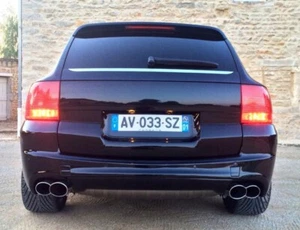 Porsche CAYENNE - Chrome rear trim moulding strip tailgate Tuning - Picture 1 of 3