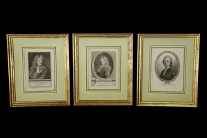 Gravure, portrait de Nicolas Boileau, J.F.De la Harpe & Girardon, XVIIIème - Picture 1 of 11