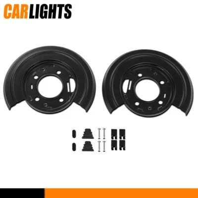 Fit For 1999-15 Ford F250 F350 Excursion Rear Brake Dust Shield Backing Plates Foto 1 de 4