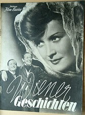 Bfk 3107 Wiener Histoires Marte Harell Olly Holzmann Film Programme