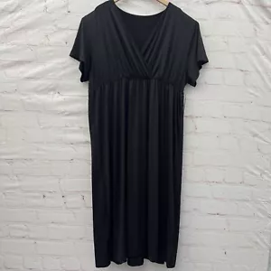 Willotis Women's Long Maxi Dress Short Sleeve Plus Size 4X - Picture 1 of 8