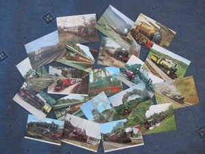 Lote de trabajo de postales de trenes ferroviarios (B) - Imagen 1 de 1