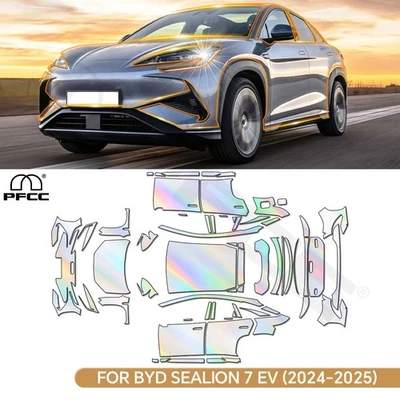 For BYD Sealion 7 EV 2024-UP Full Car PreCut PPF Kit Paint Protection Gloss TPU - Image 1 of 4