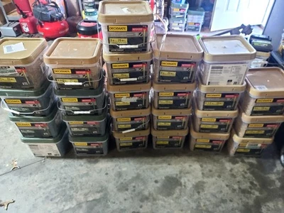 Deckmate 3in "TAN" Star Drive Flat Head Wood Screws (25 lb.-Pack) ‼️*read*‼️ - Image 1 of 4